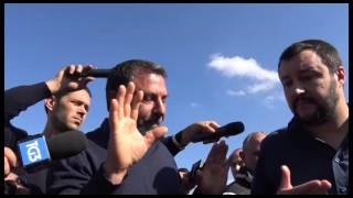 Salvini dai rom di Tor Sapienza quotSe fai 6 figli devi sapere come nutrirliquot quotRuspe a casa vostraquot [upl. by Aikrehs665]