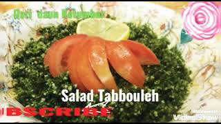 Tabbouleh salad resepArabic salad [upl. by Broddy]