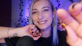 ASMR Tingly mouth sounds tktk pluck clicking amp hand movements 😴 [upl. by Peisch299]