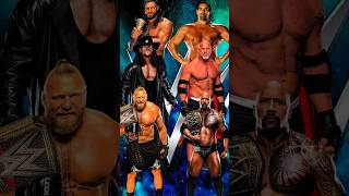 Roman  Under taker And Brock lesnar vs Great khali  Goldberg And Rock Who is Win the Battle wwe [upl. by Ahsinert]