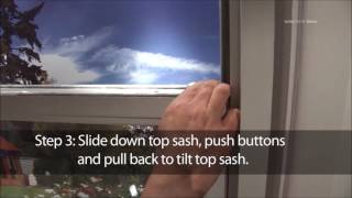 Synseal Evolve UPVC Sash Window Operating Video [upl. by Aidaas448]