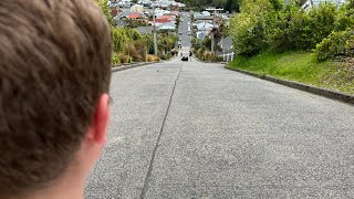 Dunedin road trip World’s steepest street [upl. by Basile]