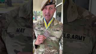 CPT May receives Order of St Maurice RLTW [upl. by Child]