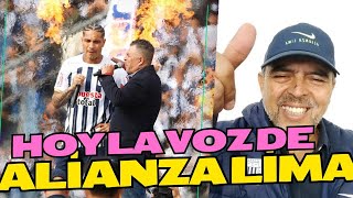 Lucho Pińate La Voz de Alianza Lima [upl. by Nylorak]