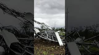 Tornado hits Fort Hood Texas Causing Damage [upl. by Thomson]