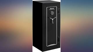 StackOn A18MBES Armorguard 18Gun Safe with Electronic Lock Black review [upl. by Nyrrek]