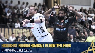 HIGHLIGHTS  MOTW  Elverum Handball vs Montpellier HB  Round 7  EHF Champions League 202122 [upl. by Holsworth]