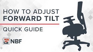 How to Quickly Adjust a Forward TiltSloping Office Chair the Right Way [upl. by Feeney]