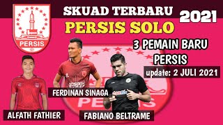 Daftar Skuad Persis Solo Terbaru 2021 [upl. by Mungam138]