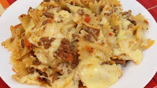 PASTA CON CARNE MOLIDA Y QUESO [upl. by Abebi]