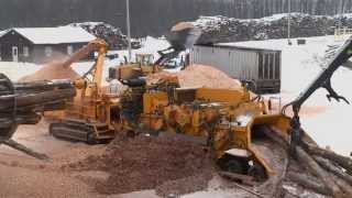 Disc Chipper  CBI 754 and CBI Flail 604 Combination [upl. by Yarised]