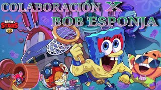 COLABORACIÓN X BOB ESPONJA EN BRAWL STARS SOYPANDITOBW [upl. by Standley]