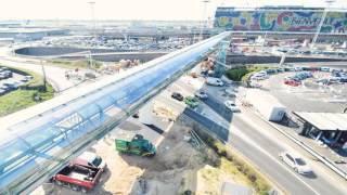 Timelapse BAUDIN CHATEAUNEUF Passerelle Coeur dOrly [upl. by Ydolem]