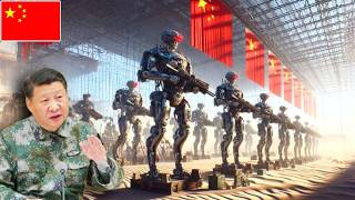 Chinese Factories For The Production Of Humanoid Military Robots [upl. by Gadmon]