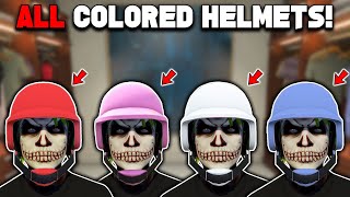 How To Get Every Colored Bulletproof Helmet In GTA 5 Online [upl. by Allister235]