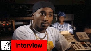 Tupac Talks Donald Trump amp Greed in America in 1992 Interview  MTV News [upl. by Selhorst178]