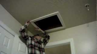 How to Install an Attic Access Door for Insulation [upl. by Cj]