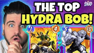 THIS Deck Took HYDRA BOB To The TOP RANKS Of Marvel SNAP  Bob Dump Ft YoWoody [upl. by Neenad]