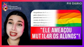 PROFESSOR É AFASTADO APÓS CONTAR A ALUNOS QUE SE PROST1TU1 COMO TR4V3ST1  DESCANSA MILITANTE 5 [upl. by Ettedranreb]