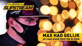 Max had gelijk hij had door moeten rijden  SLIPSTREAM [upl. by Afrikah]