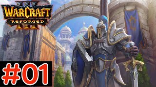 Warcraft 3 Reforged Campaign Hard  Human Ep 1  The Defense Of Strahnbrad [upl. by Guido]