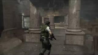 resident evil 4 PC Krauser Fight quotchainsawknifequot part1 [upl. by Christina]