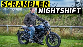 Ducati Scrambler Nightshift  First Ride Review [upl. by Yeruoc438]