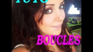 Tutoriel  Boucles au fer a lisser [upl. by Birk]