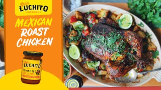 How To Cook Mexican Roast Chicken  Crispy and Delicious Recipe  Mexican Food [upl. by Derk729]