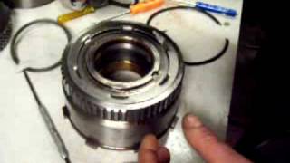 Ford AOD Transmission Reverse Clutch Disassembly [upl. by Eicrad]