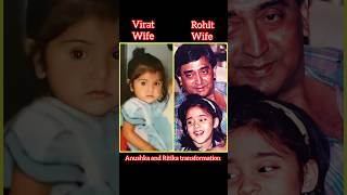 Anushka Sharma and Ritika Sajdeh journey transformation anushkasharma viratkohli shorts viral [upl. by Jabe]