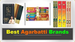 Top 5 Best Agarbatti Brands in India 2024 ⚡ भारत की टॉप अगरबत्ती ब्रांड ⚡ [upl. by Ontine]