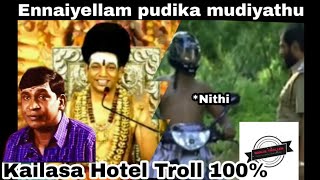 Nithyananda Troll Video  Kailasa hotel issue [upl. by Reamy917]