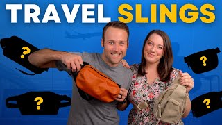 Best Travel Slings 6 Genius MUSTHAVE Sling Bags for Carry On Travel [upl. by Corley]