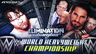 WWE Elimination Chamber 2015  Official And Full Match Card HD Vintage [upl. by Gordan]