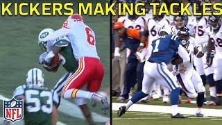 Kickers Making Tackles  NFL Highlights [upl. by Hilario]