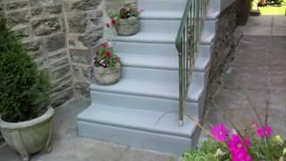 How to easily repair Concrete Steps  Concrete and Cement work Contractor [upl. by Notaes855]