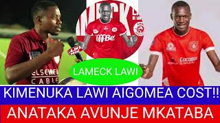 LAMECK LAWI AIGOMEA COASTAL UNION ATAKA AVINJE MKATABA AFISA HABARI COASTAL AWEKA WAZI [upl. by Oyr]