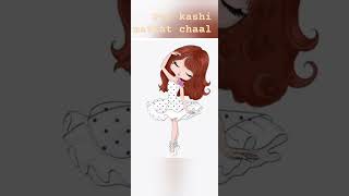 ll Por kashi matkat chaal ll marathi marathi song loversshorts [upl. by Nilya]