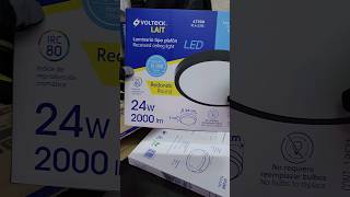 Luminario redondo Volteck 47398 truper unboxingnewtools unboxing test iluminacion new [upl. by Ennayllek]