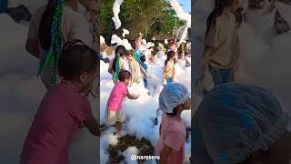 Mandi Busa shorts shortvideo foamparty bali [upl. by Elfrieda]