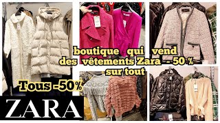 ZARA DÉSTOCKAGE 😱 VÊTEMENTS  50  À SAINTDENIS 301221 [upl. by Rechaba]