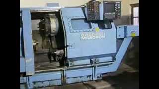 Cincinnati Milacron Cinturn 10u40 Puesta en operacion torno CNC [upl. by Shippee]