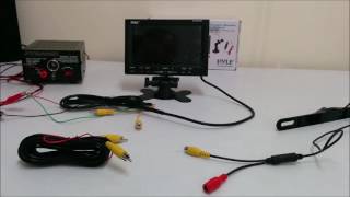 Pyle PLCM7500 Backup Camera System  Setup and Overview Video [upl. by Okeim]