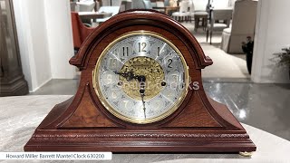 Howard Miller Barrett Mantel Clock 630200 at Premier Clocks [upl. by Adnalram]