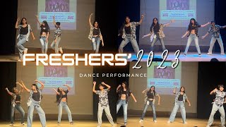 Our Dance Performance  IPCW Delhi University Freshers 2023 [upl. by Eniale721]