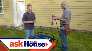 How to Install a Manual Transfer Switch for a Portable Generator  Ask This Old House [upl. by Ashmead]