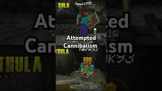 Attempted Cannibalism minecraft videogames mmo gaming mmorpg [upl. by Harad60]