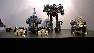 Peteman Reviews ToyWorld Dinoking aka Transformers Combined Dinobots [upl. by Tedda]