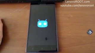 CyanogenMod 12 for Lenovo P70 Installation [upl. by Gerius]